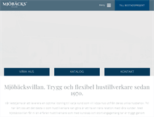 Tablet Screenshot of mjobacks.se